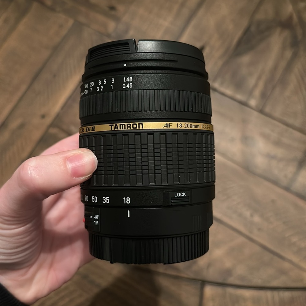 Tamron AF 18-200mm 1:3.5-6.3 IF Macro LD XR Di II Aspherical lens for Canon